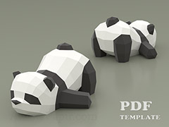 Panda durmiendo